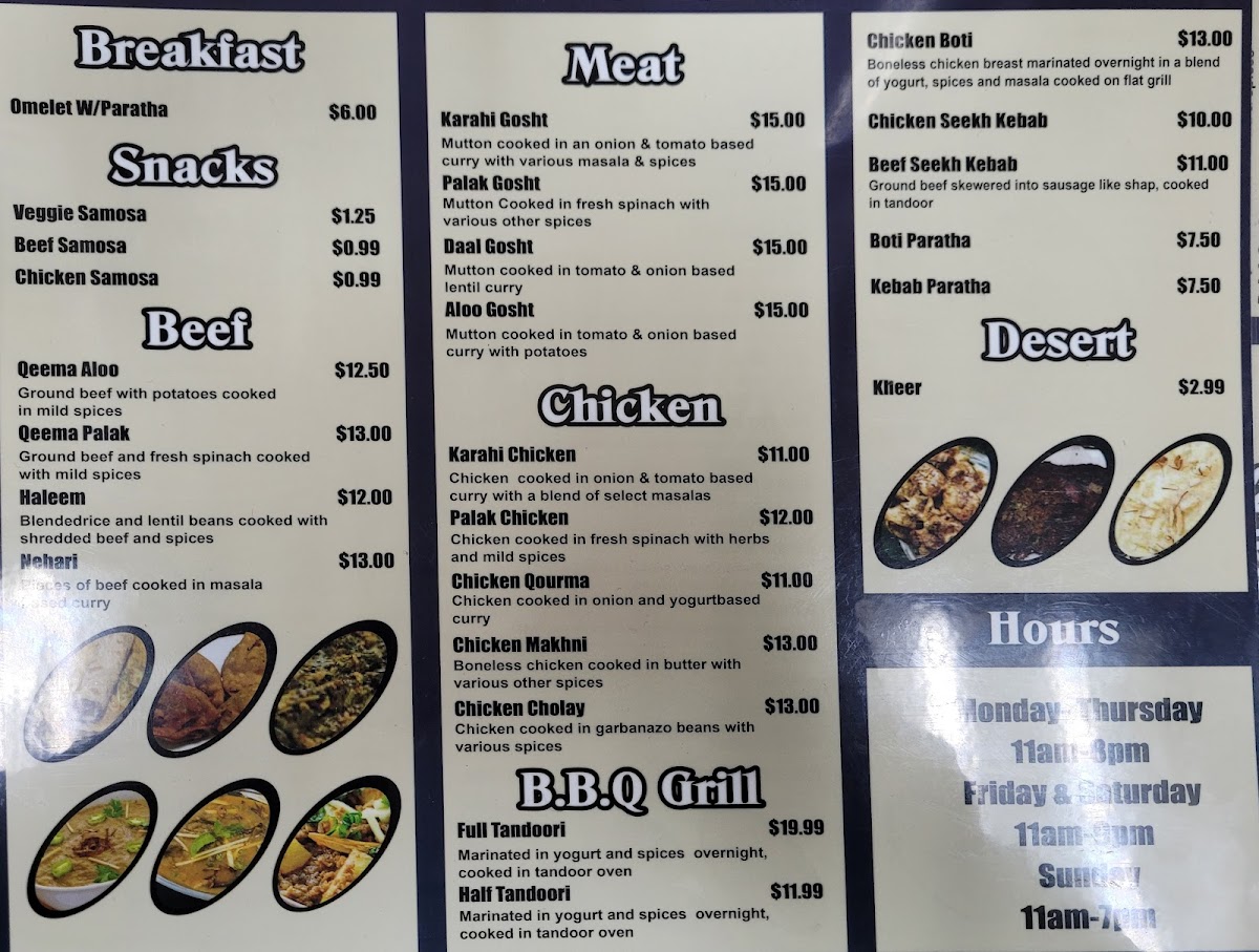 Tandoori Restaurant Menu - Image 5